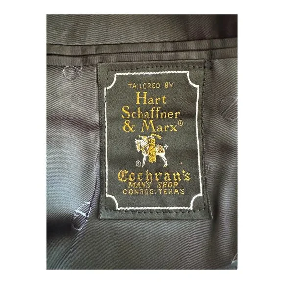 Christian Dior Vintage Men's Blazer Single Breast 100% Silk Navy Blue 44" Chest - Picture 8 of 11